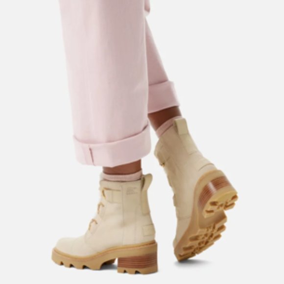 WOMEN'S JOAN NOW LACE COZY BOOT  9.5, IVORY - Picture 2 of 5